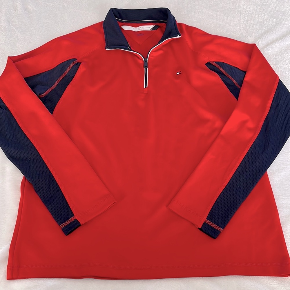 NWOT, Mens Tommy Hilfiger 1/4 zip sweater